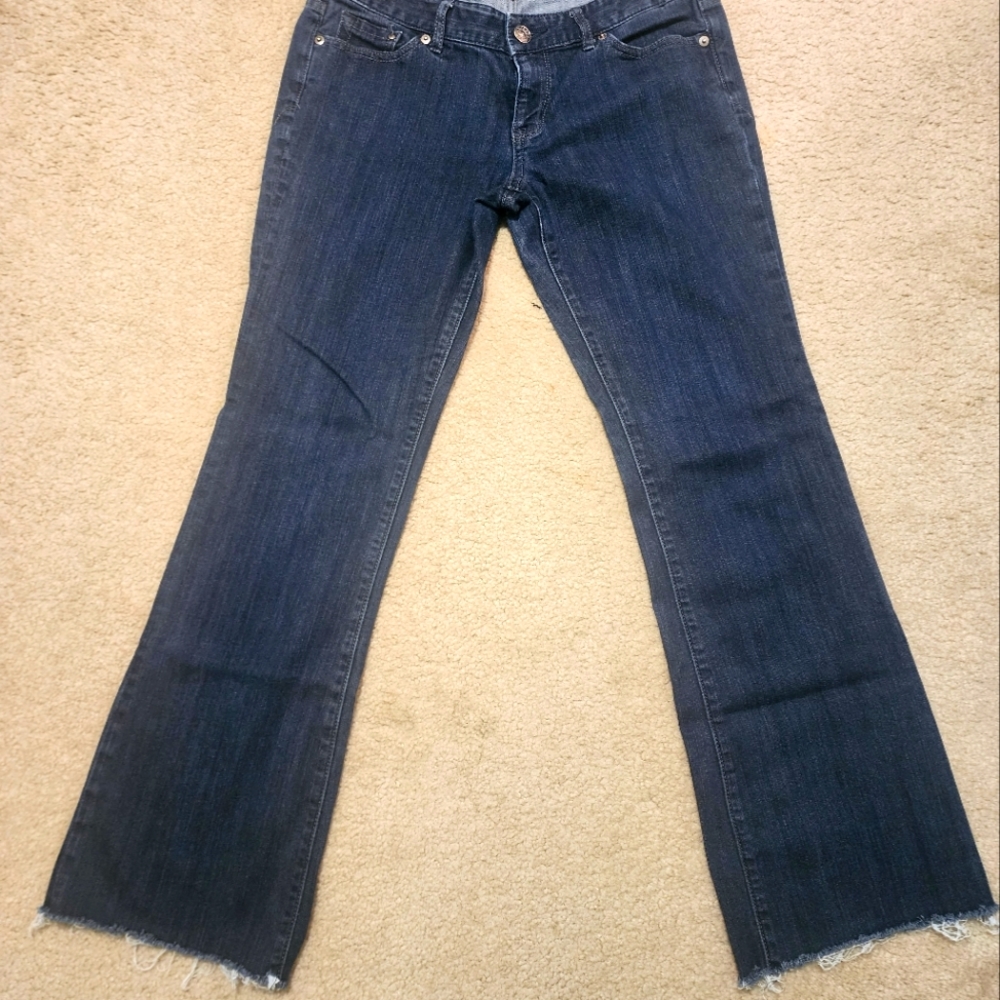 Express, size 8 short, blue jeans